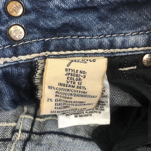 Miss Me | Women’s Fallen Angel Embellished Wings Bootcut Jeans - Picture 13 of 16